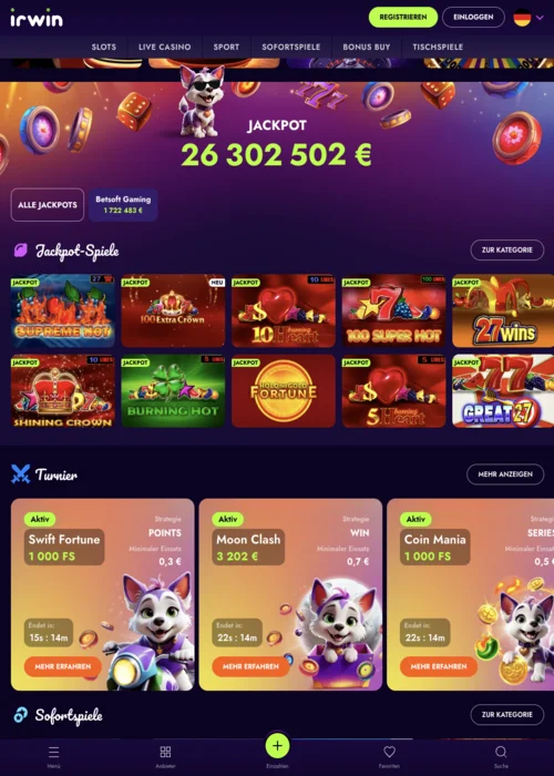 Slots Irwin Casino<